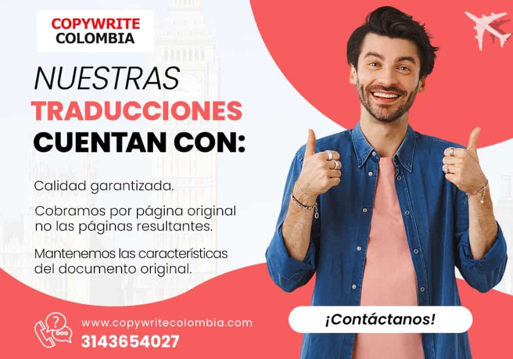 Copywrite Colombia Traducciones Oficiales