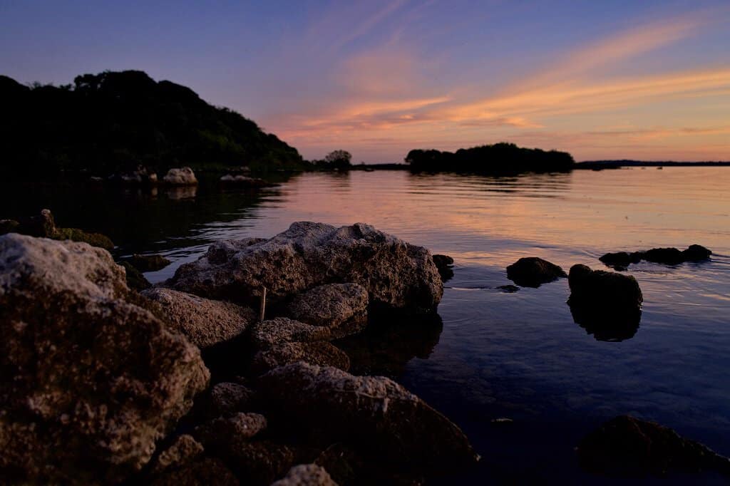 Lough Ree, uno de los lagos más grandes del río Shannon