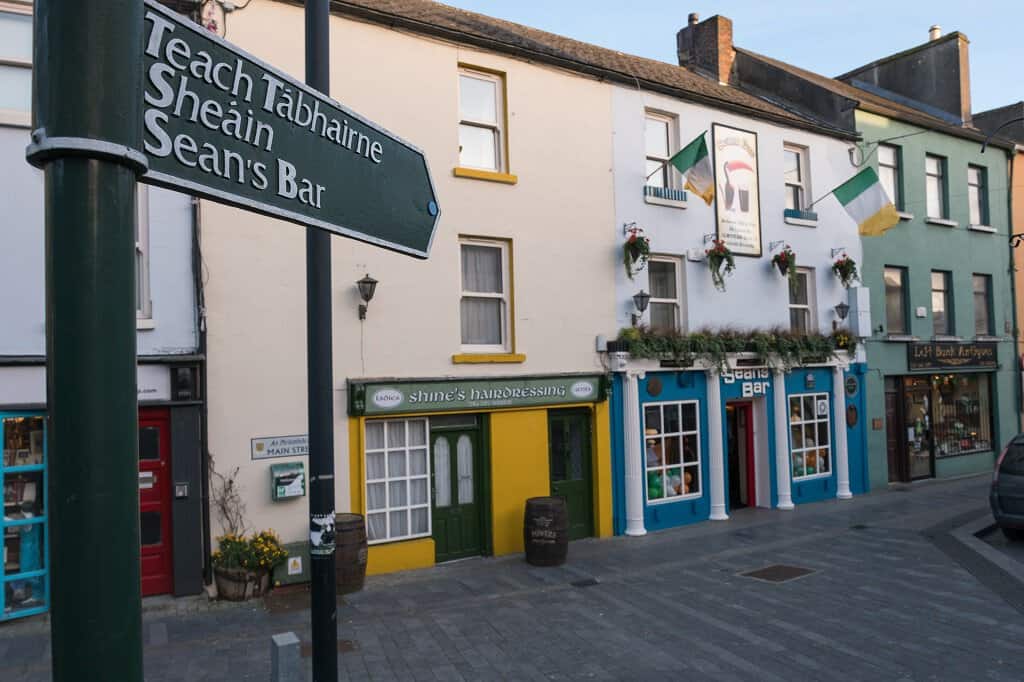 Calle en Athlone, Irlanda