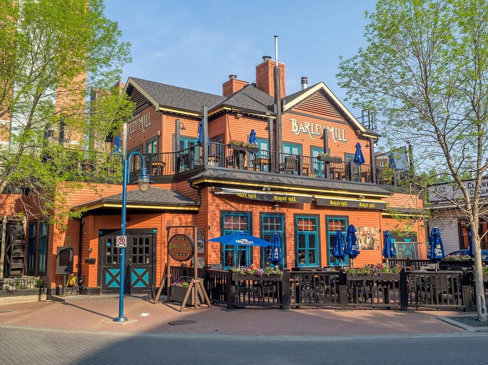 Barely Mill pub Eau Claire Market