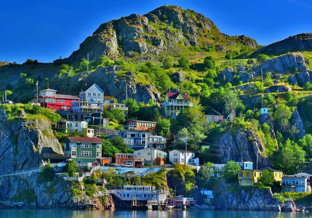 Battery, St John`s harbour