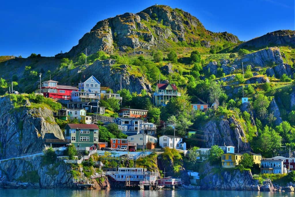 Battery, St John`s harbour