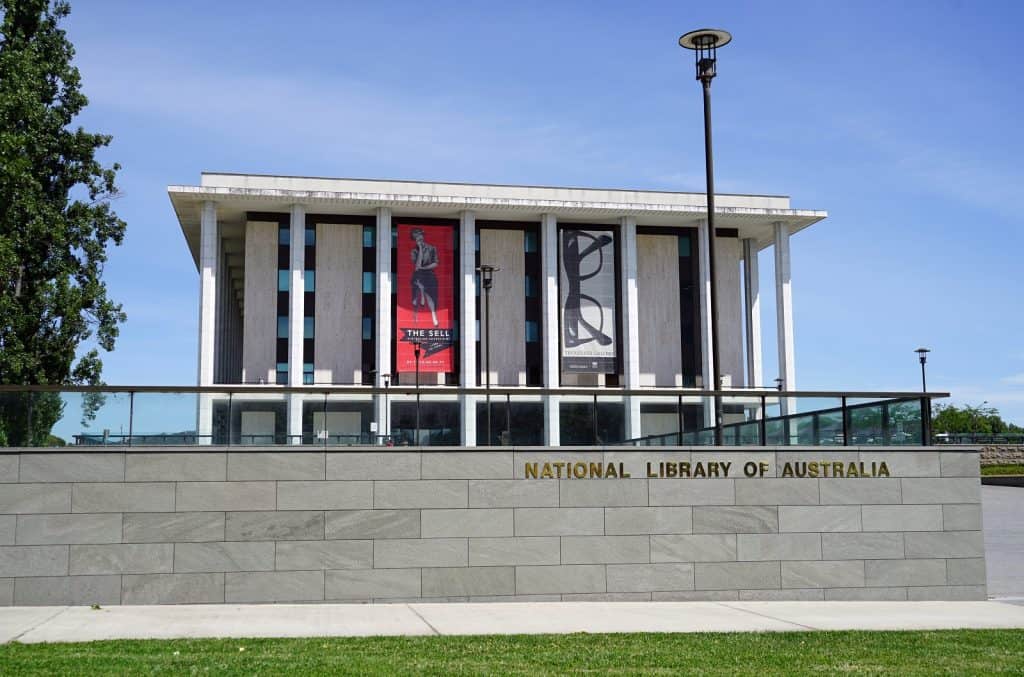 Biblioteca nacional de Australia