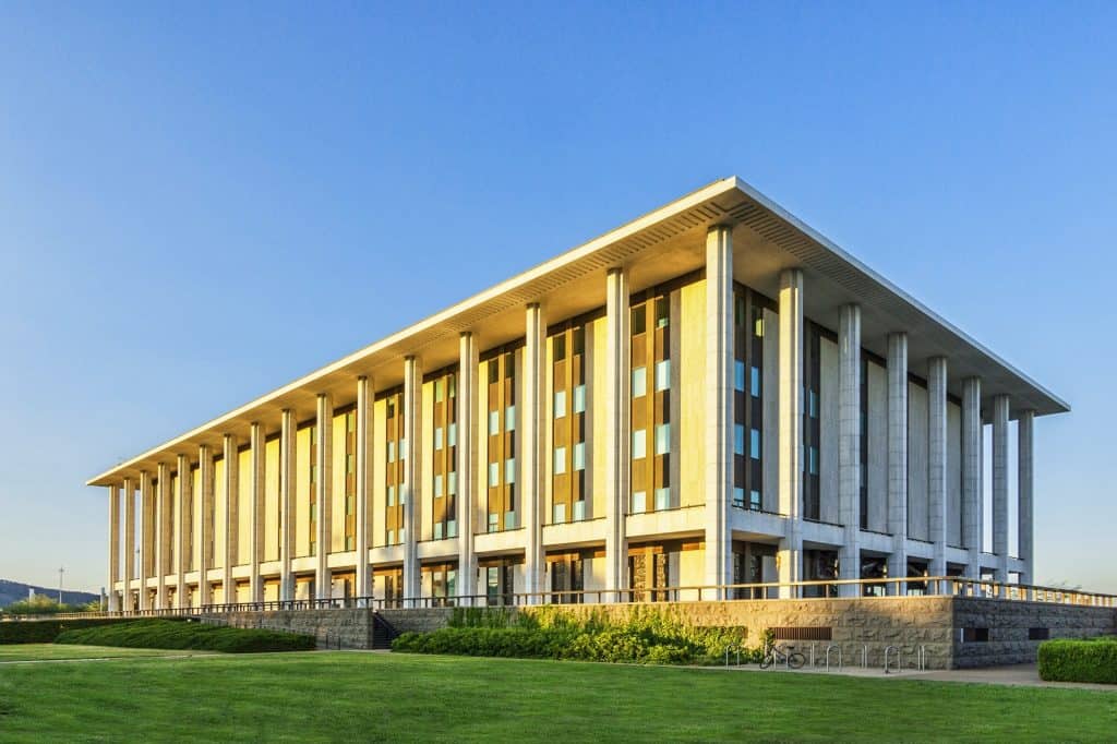 Biblioteca nacional de Australia