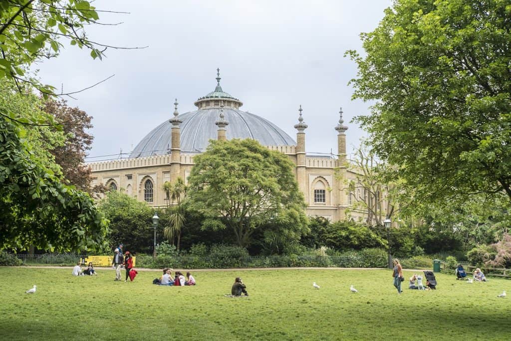 Brighton Royal Pavilion jardines