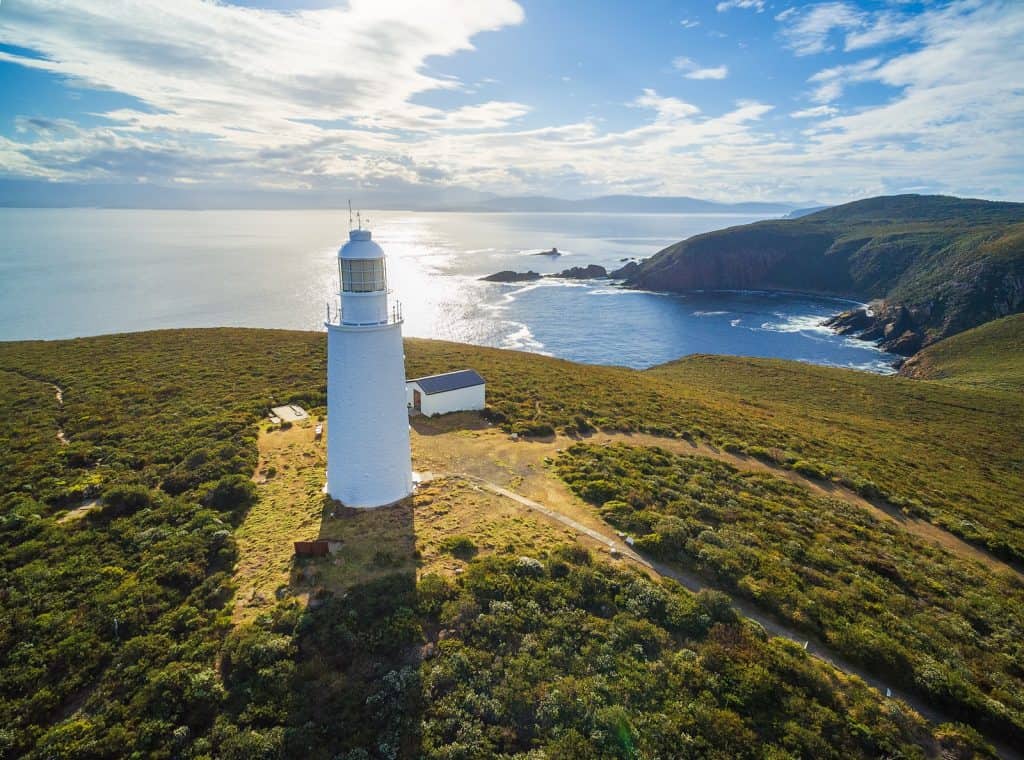 Faro de isla Bruny