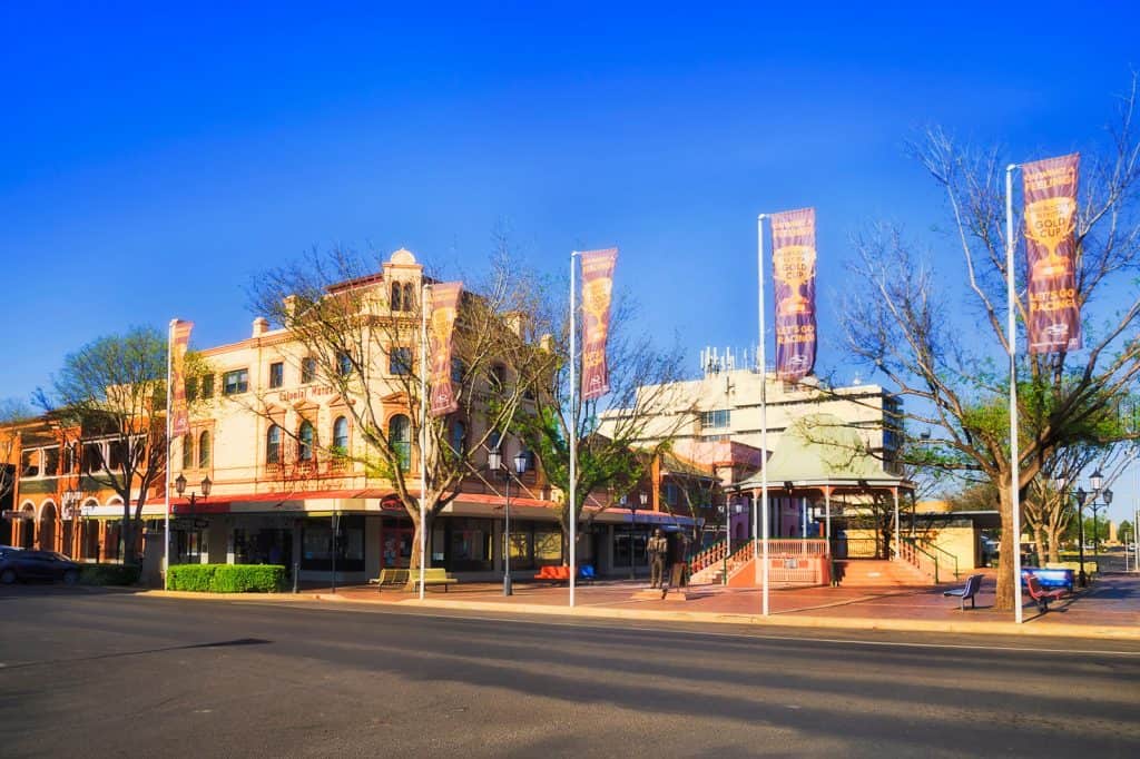 Church Street y Dubbo Main Square