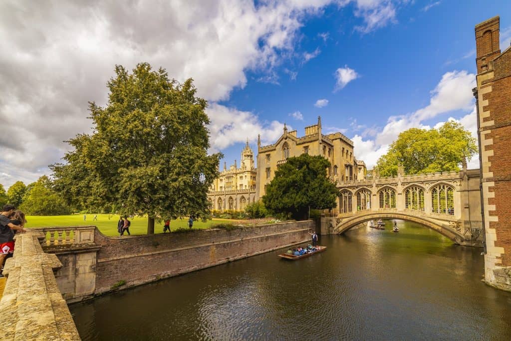 Punting, Cambridge, Reino Unido
