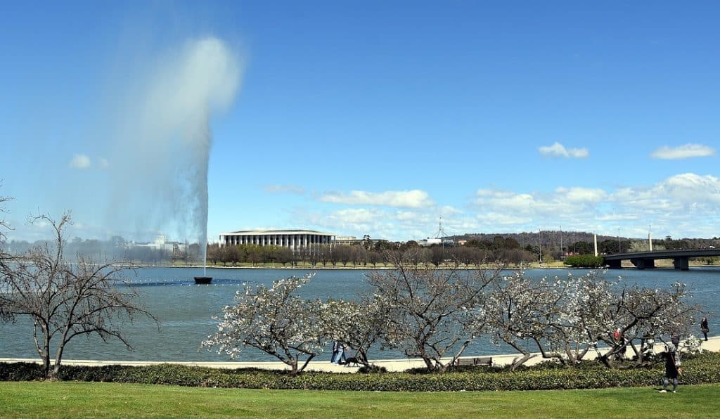 Captain Cook Memorial Water Jet