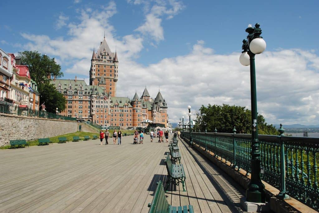 El castillo de Frontenac