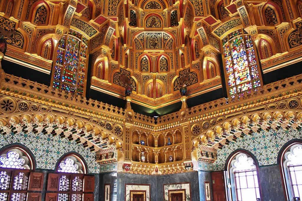 Interior del Castillo de Cardiff