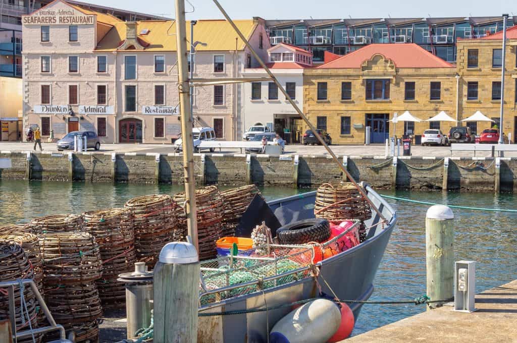 Muelle de Constitución, puerto de Hobart