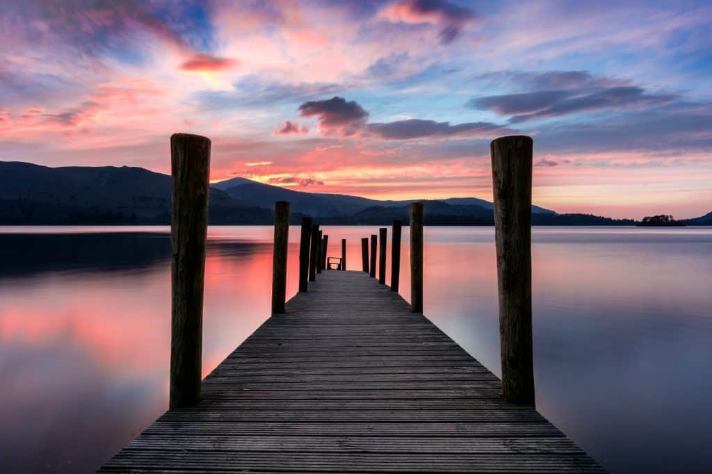 Lago Derwentwater, Inglaterra