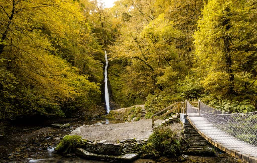“Devils’ Cauldrons” en Lydford Gorge