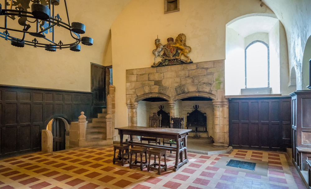 Doune Castle interior
