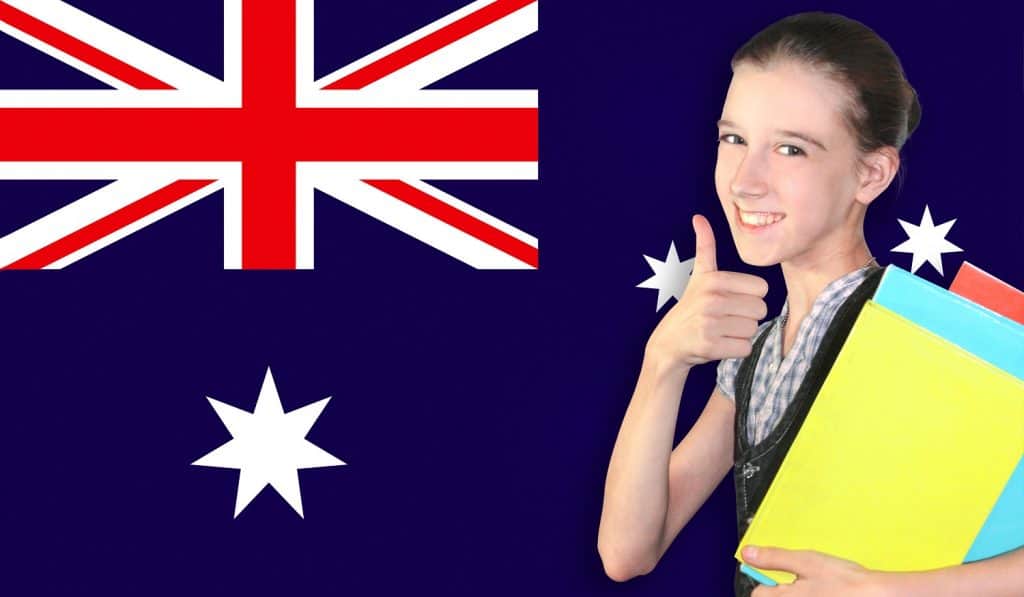Estudiante menor de edad en Australia