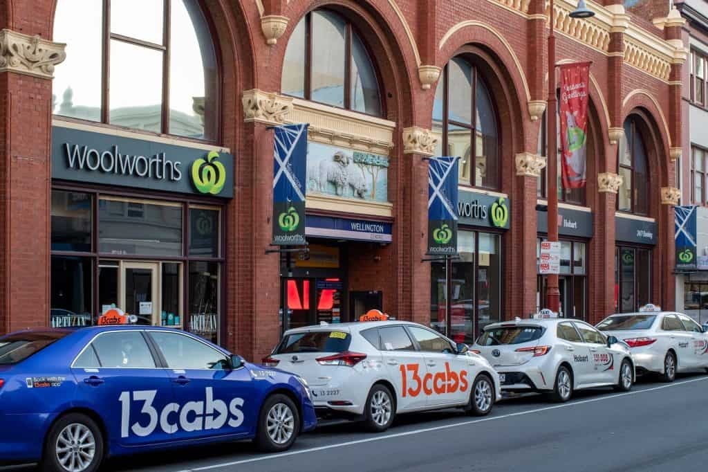 Calle en Hobart CBD