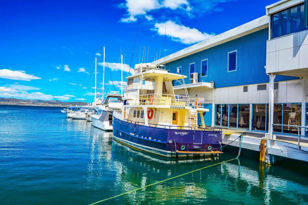 Bote en Hobart