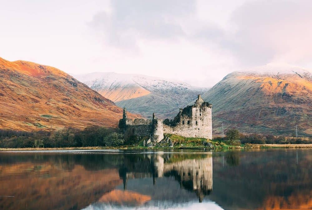 Kilchurn Castle, Lochawe, Dalmally, Escocia