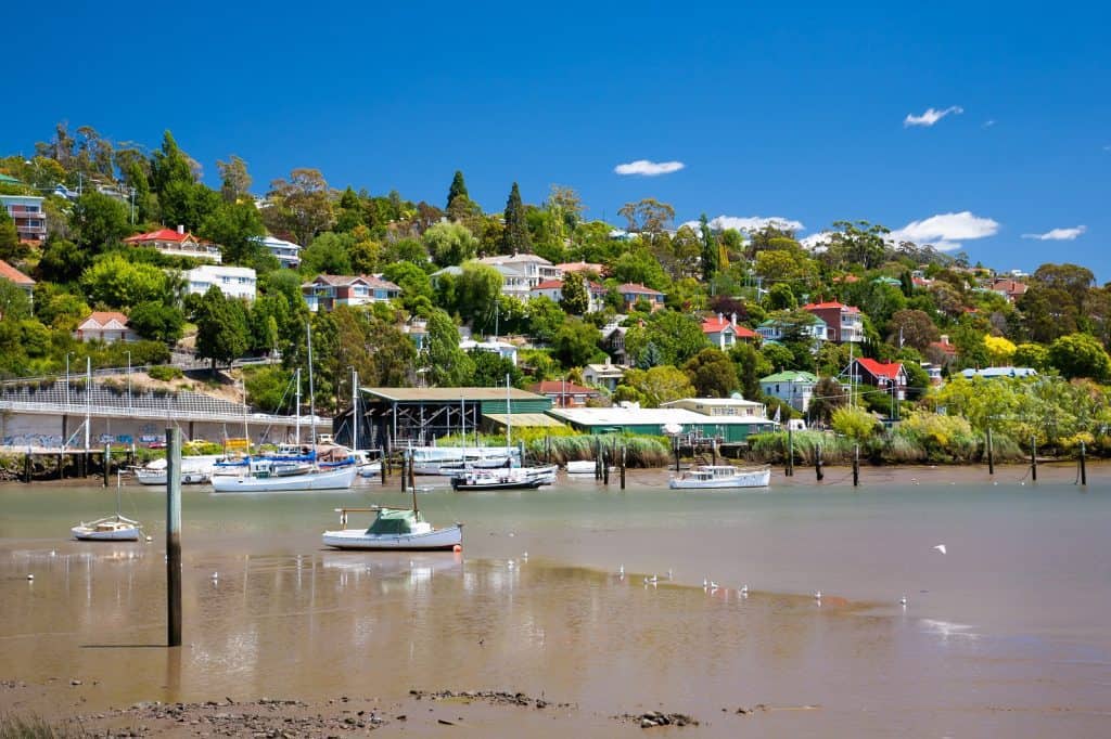 Río Tamar, Launceston