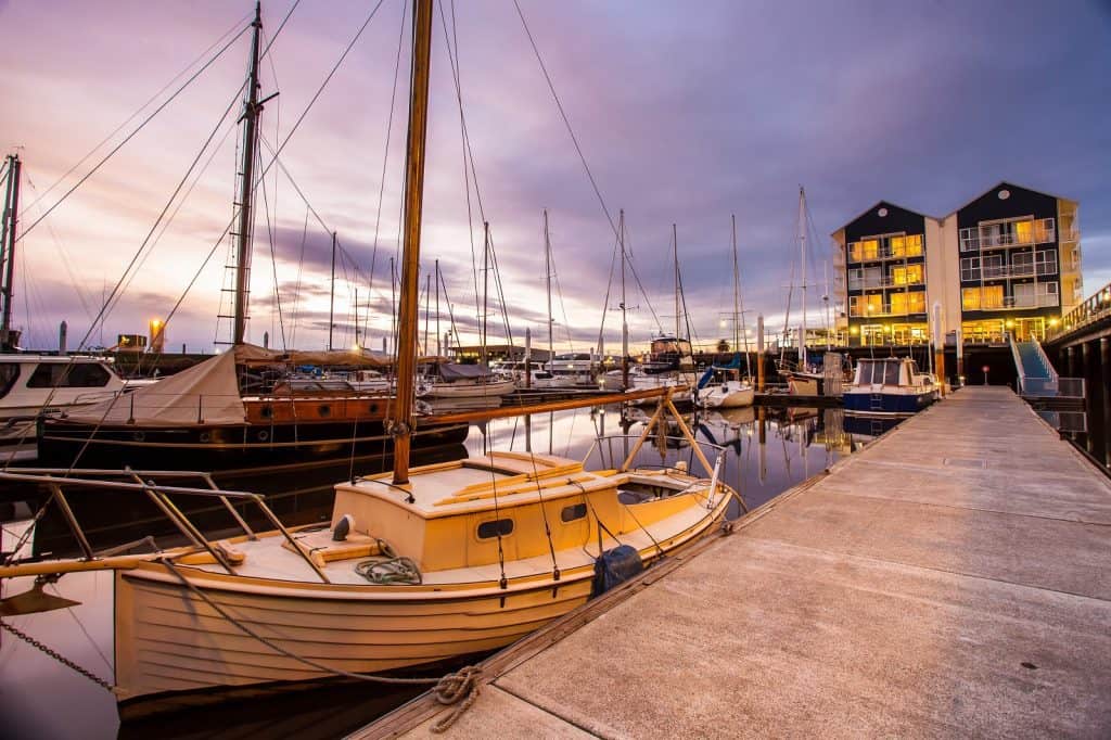 Puerto marítimo, Launceston