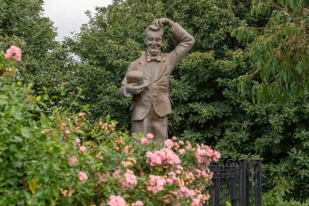 Estatua de Laurel y Hardy