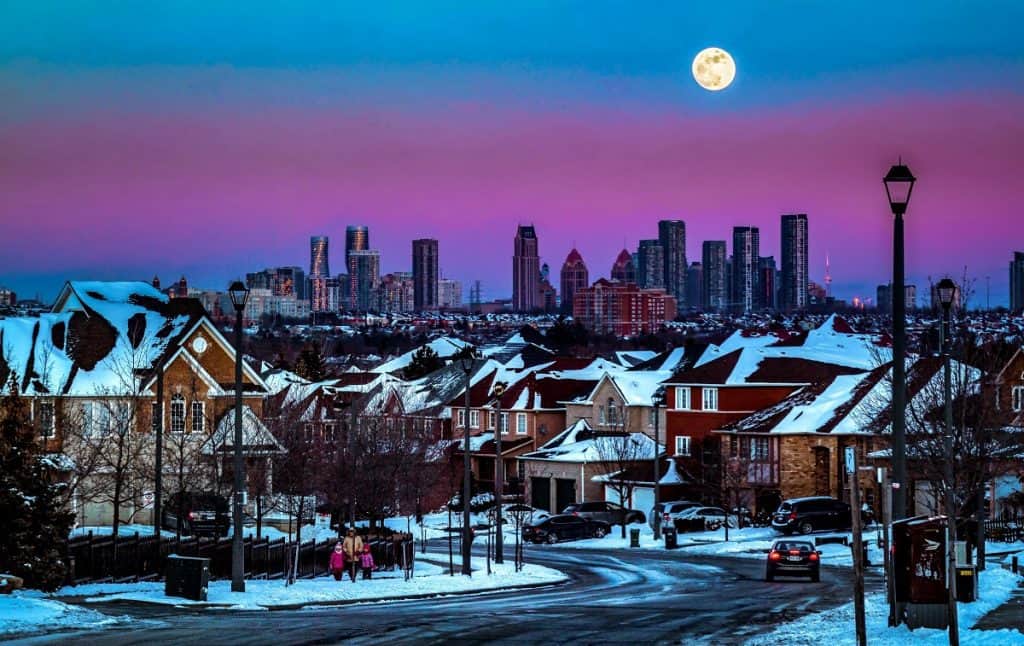 Mississauga, luna llena