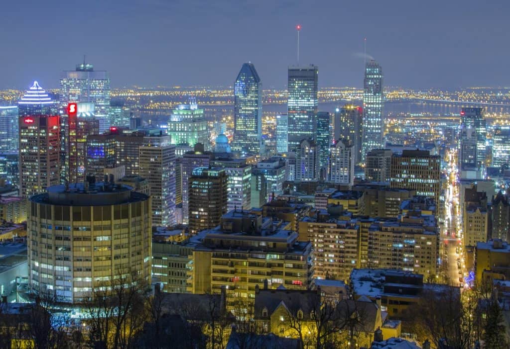 Monte Royal vista Montreal