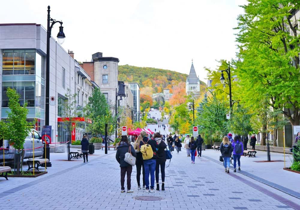 Montreal Canada Estudiantes