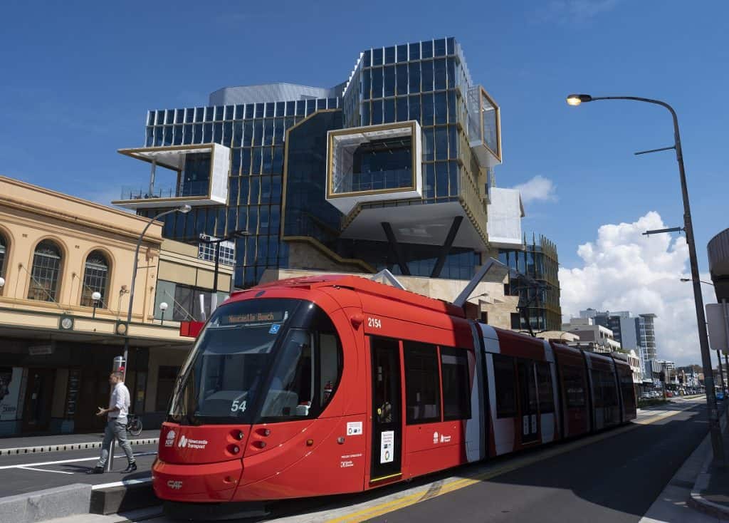 Newcastle Tram, campus