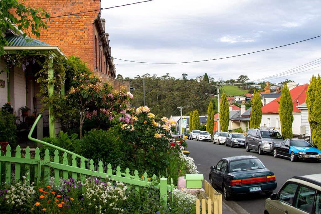 Norte de Hobart, calle
