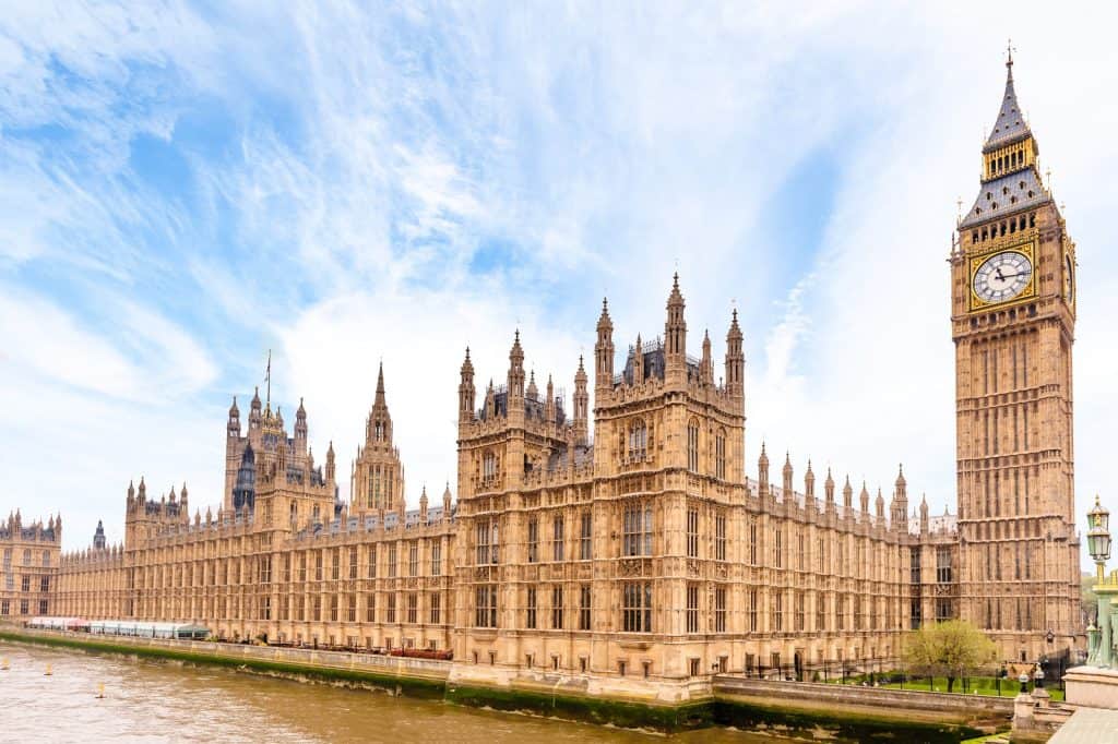 El Palacio de Westminster