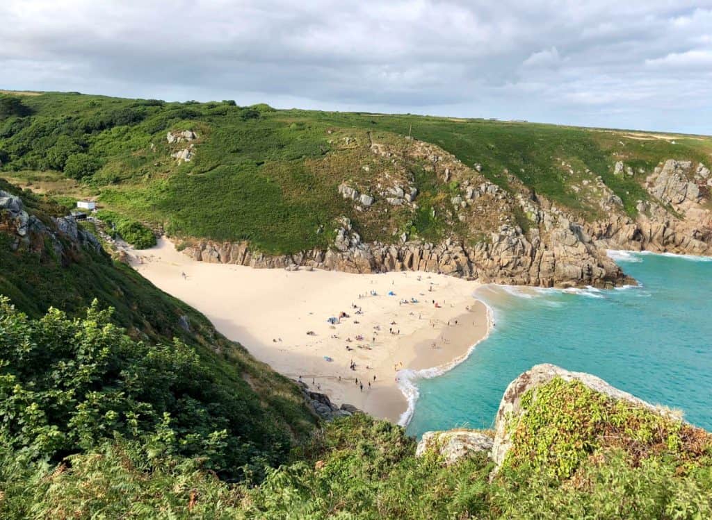 Porthcurno Beach