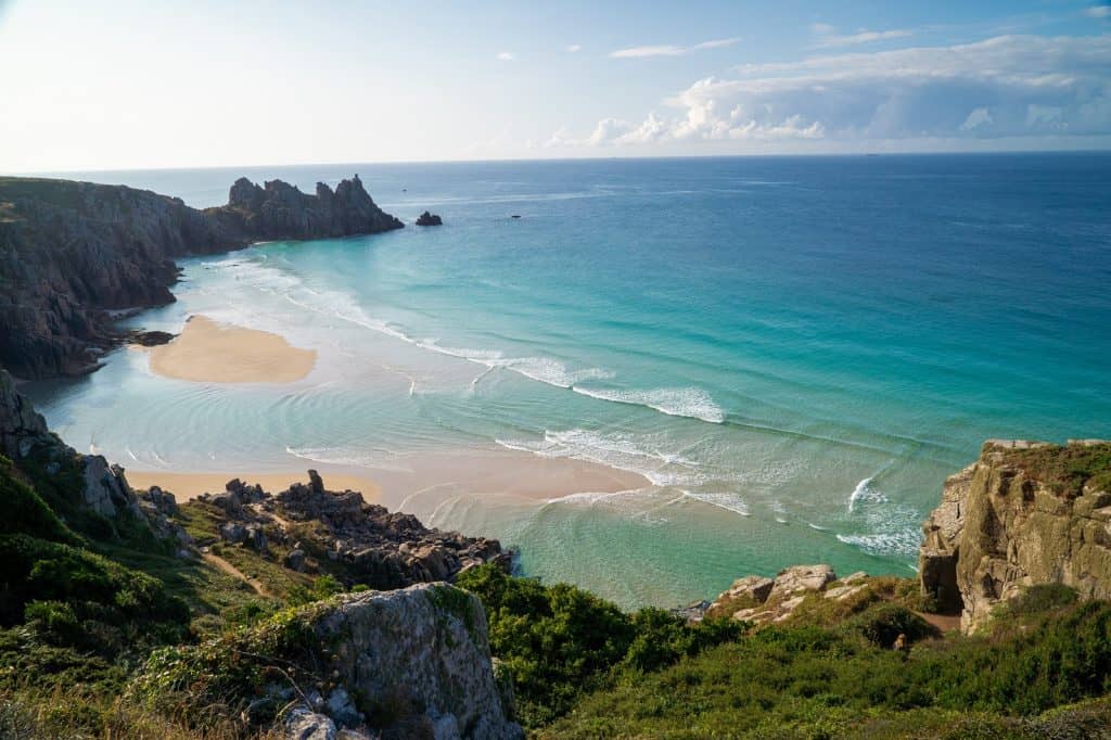 Porthcurno Beach