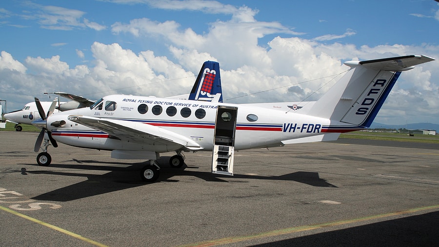Royal Flying Doctor Service - aeropuerto de Mackay 