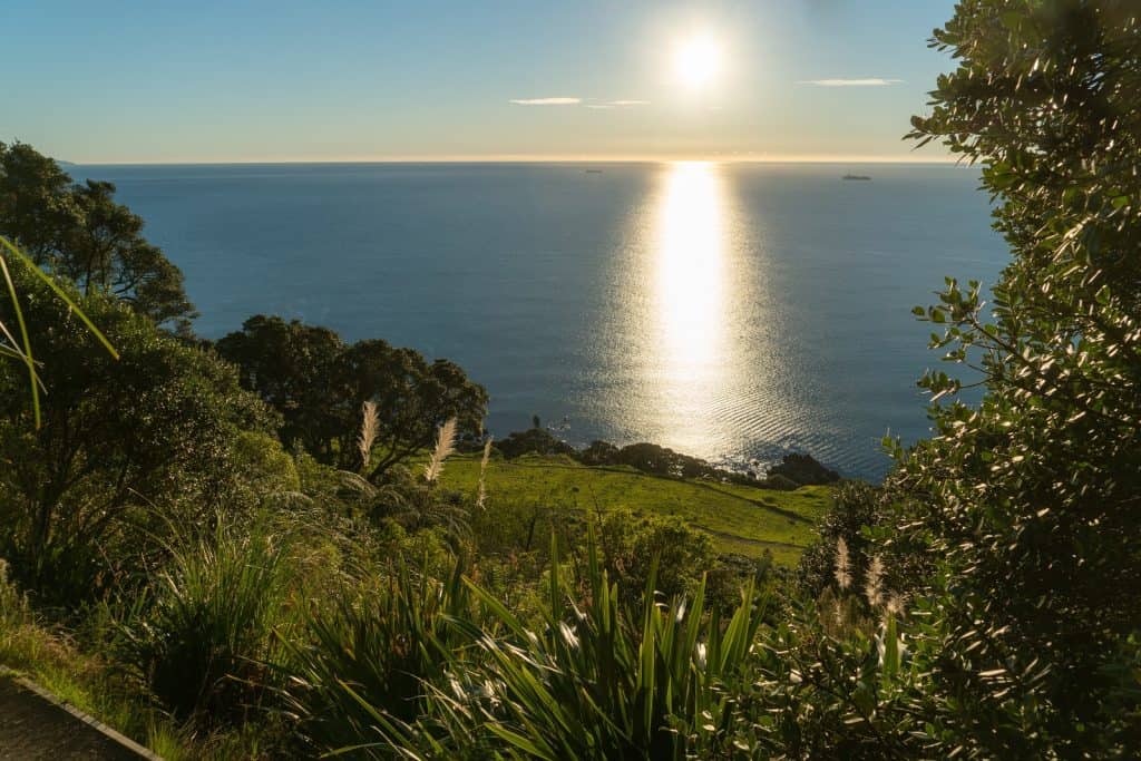 Tauranga, atardecer