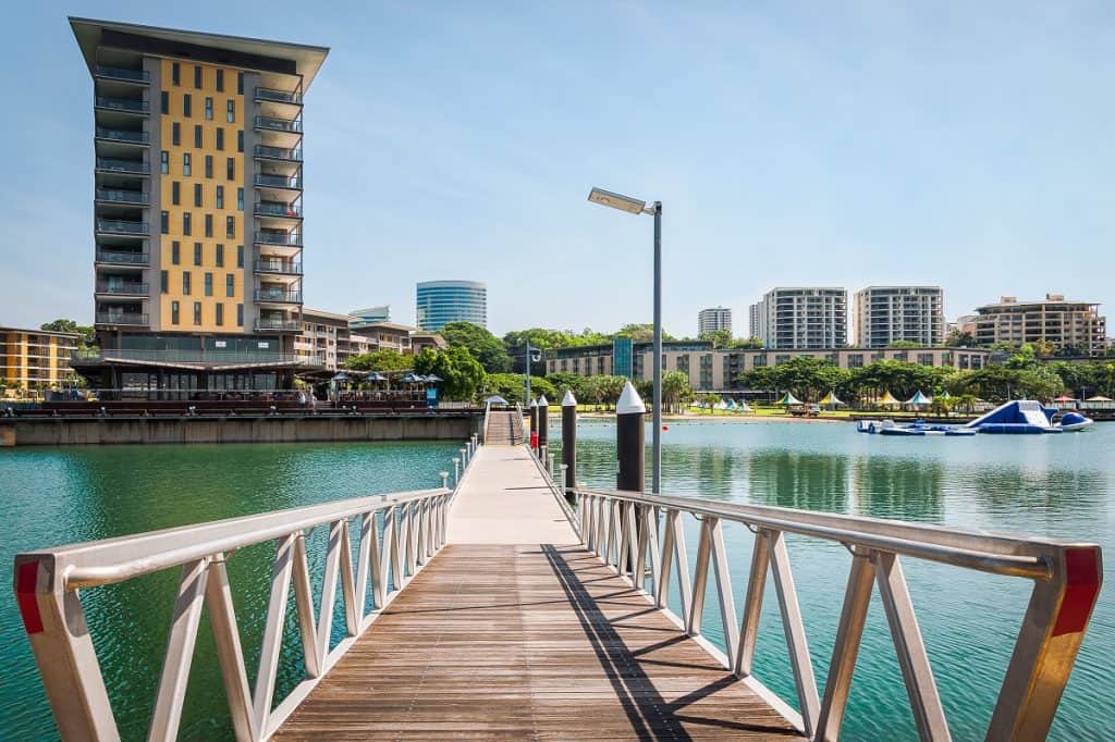 Waterfront wharf Darwin
