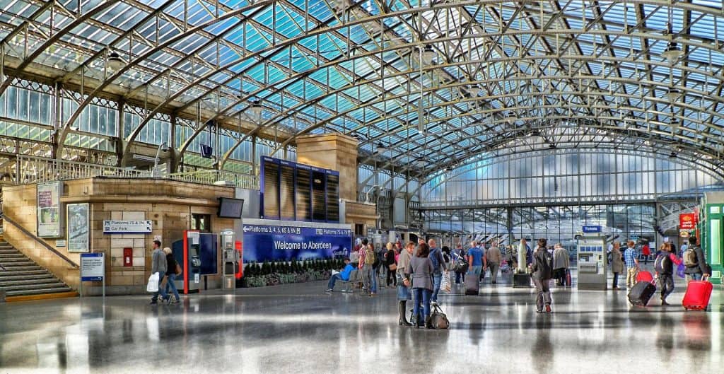 Estación de tren Aberdeen 