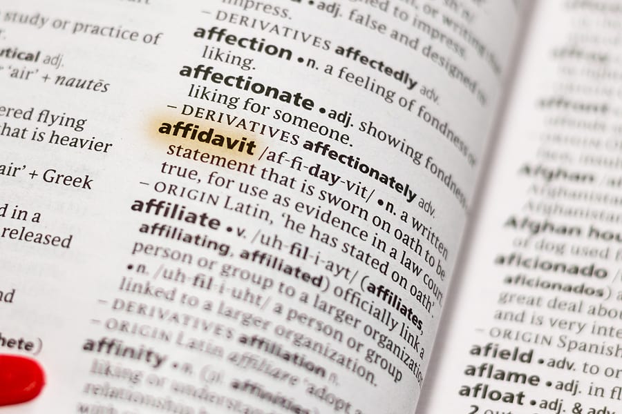 Affidavit