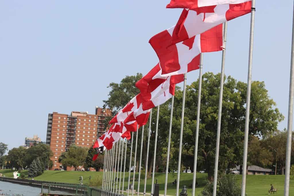 Banderas de Canadá