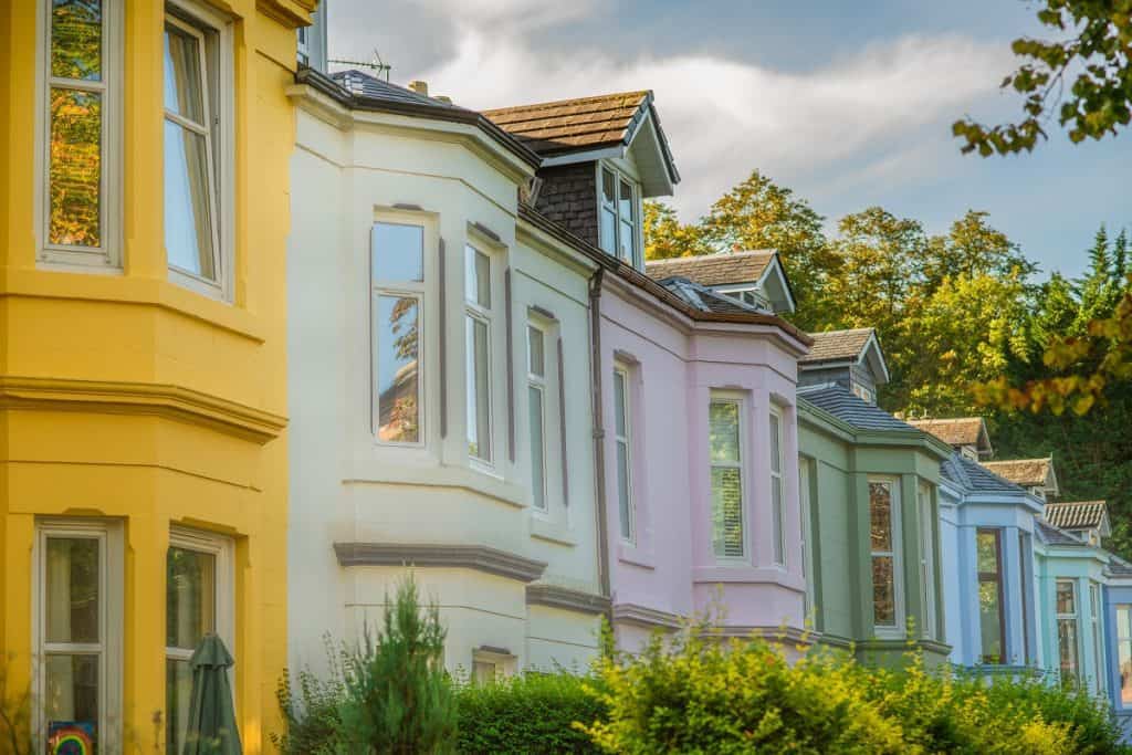 Calle residencial Glasgow