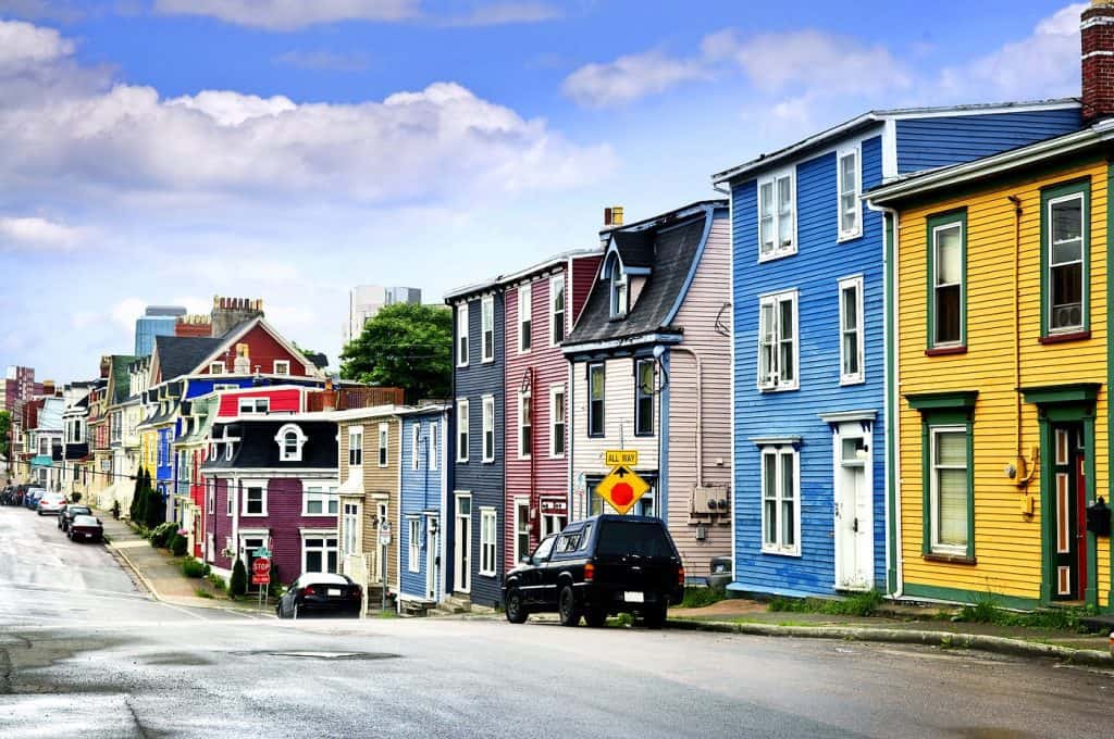 St. John´s, casas