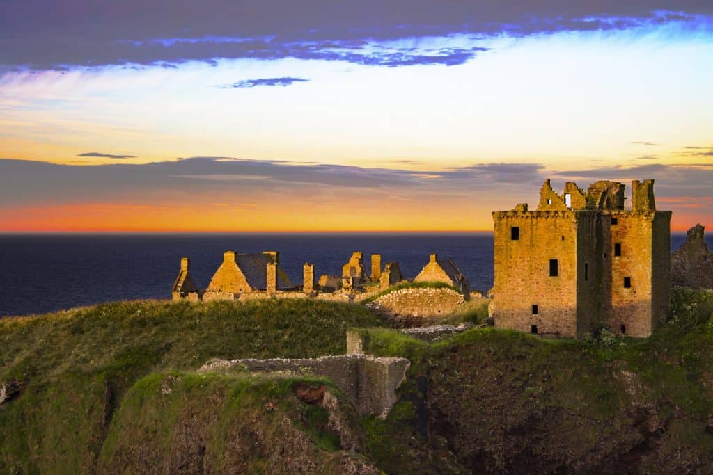 El castillo de Dunnottar