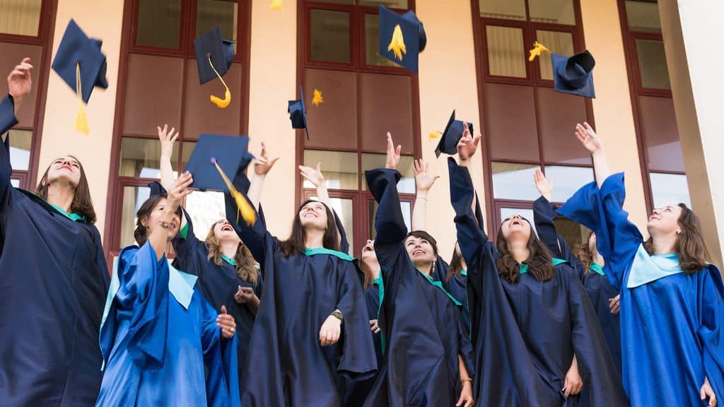 Estudiantes graduación