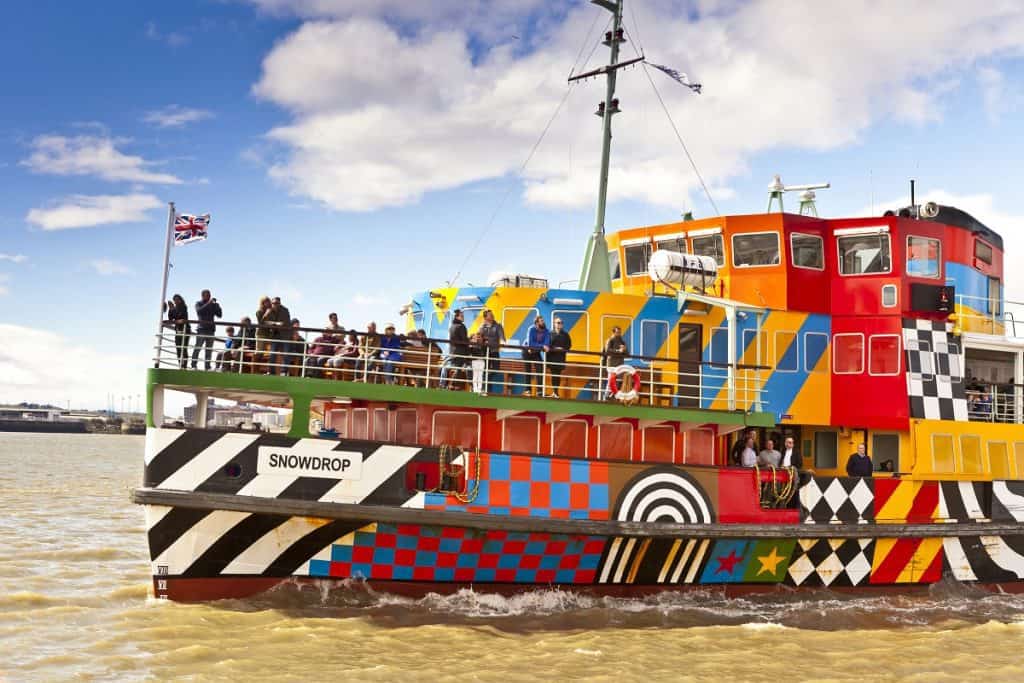 Ferry; Sir Peter Blake, Liverpool