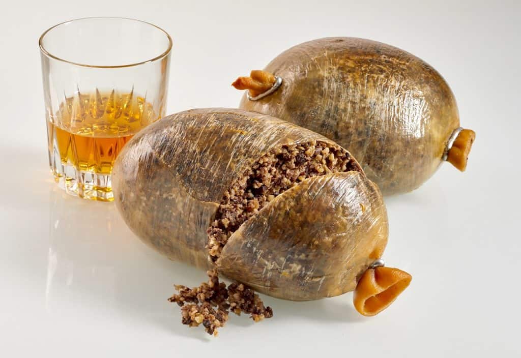 Haggis Comida Escocia