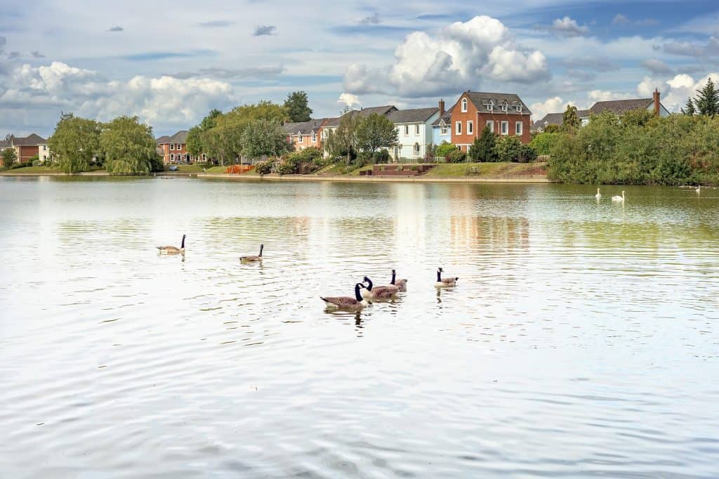 Lago de Watermead