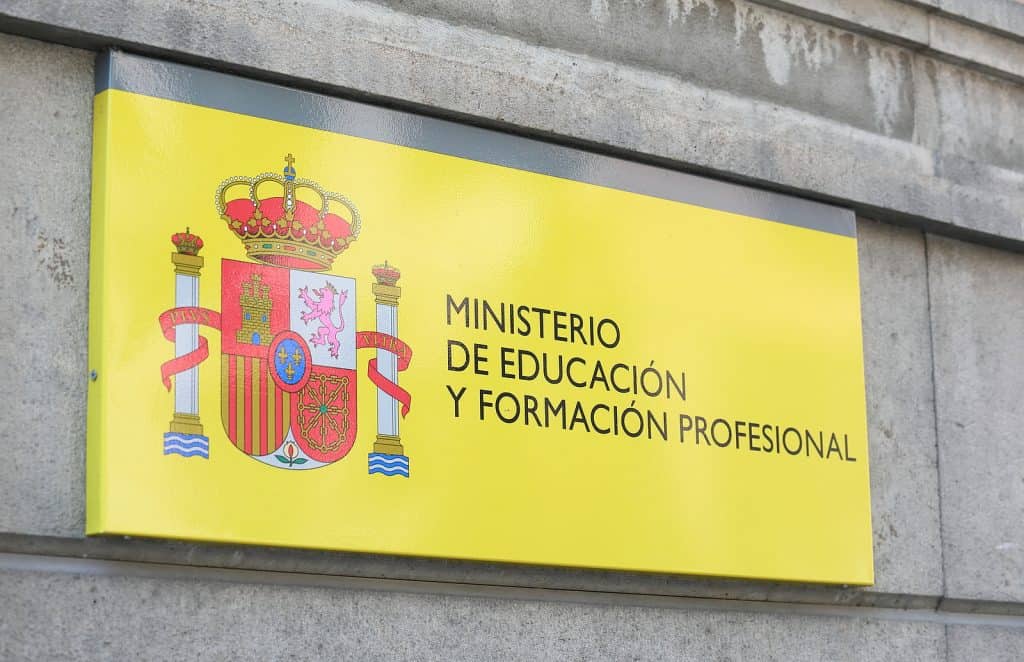 Ministerio de Educación y Formación Profesional