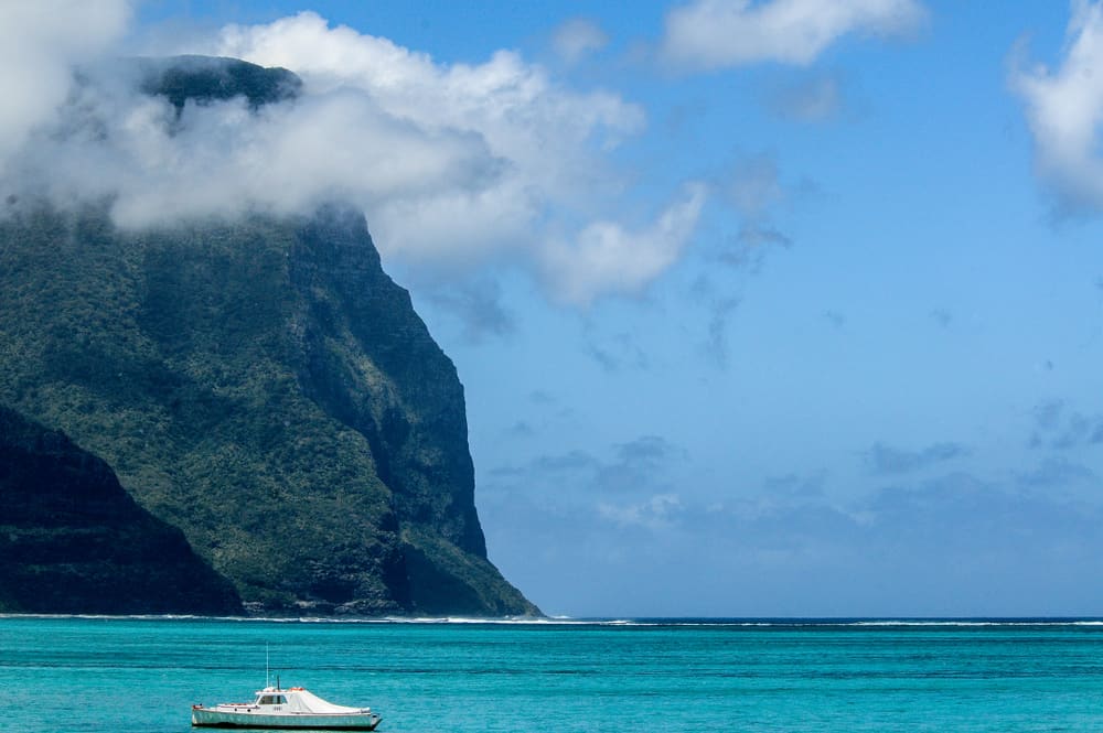 La Isla paradisiaca de Lord Howe en Australia