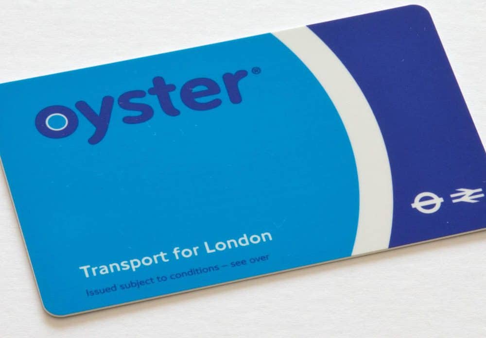 Tarjeta Oyster en Londres